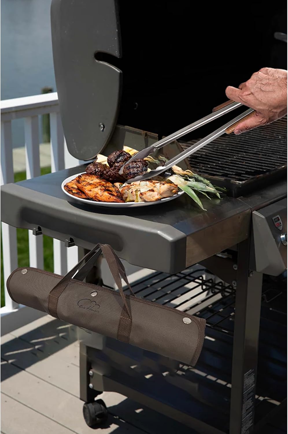 5-Piece Stainless Steel BBQ Utensil Set