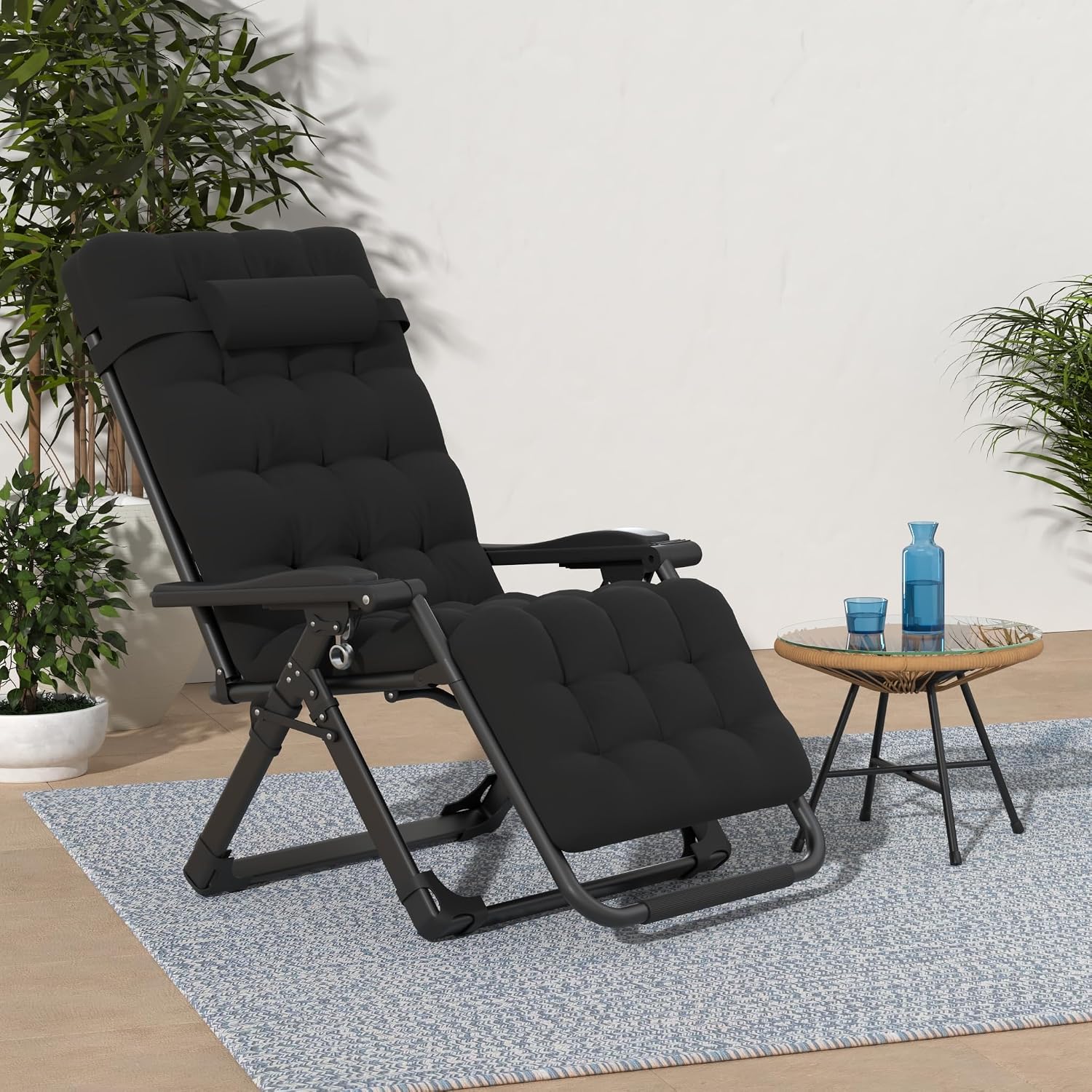 Adjustable Anti-Gravity Recliner with Cushion