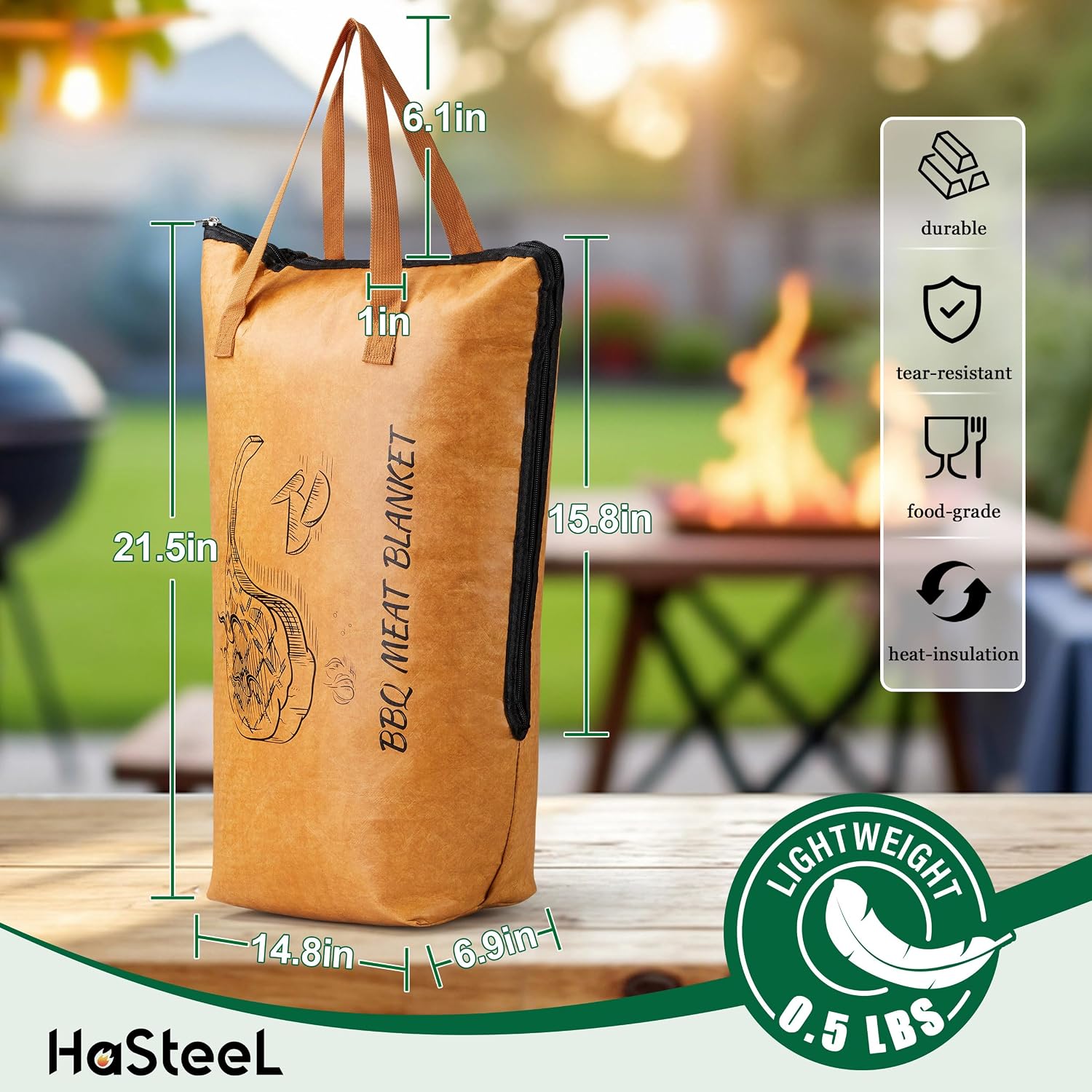 Insulated Meat Resting Bag