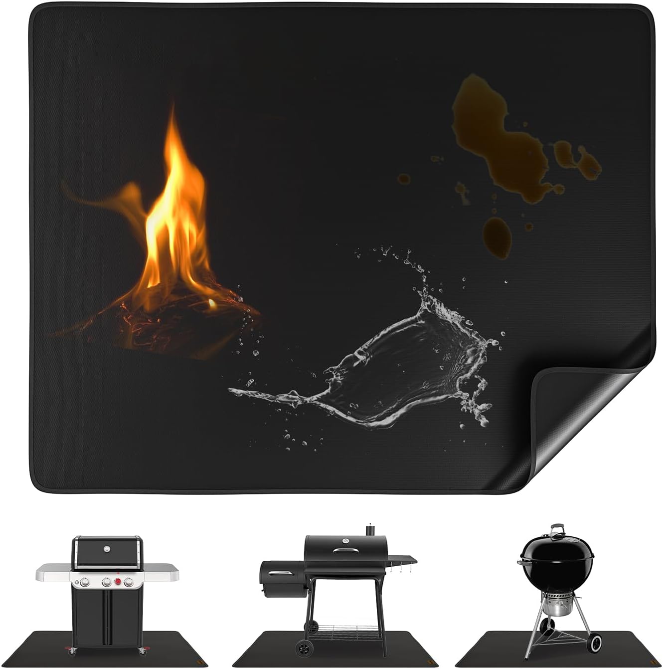Large Heavy Duty Grill Mat