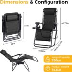 Two-Piece Zero Gravity Reclining Chair Set