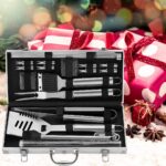 23-Piece BBQ Tool Set with Thermometer