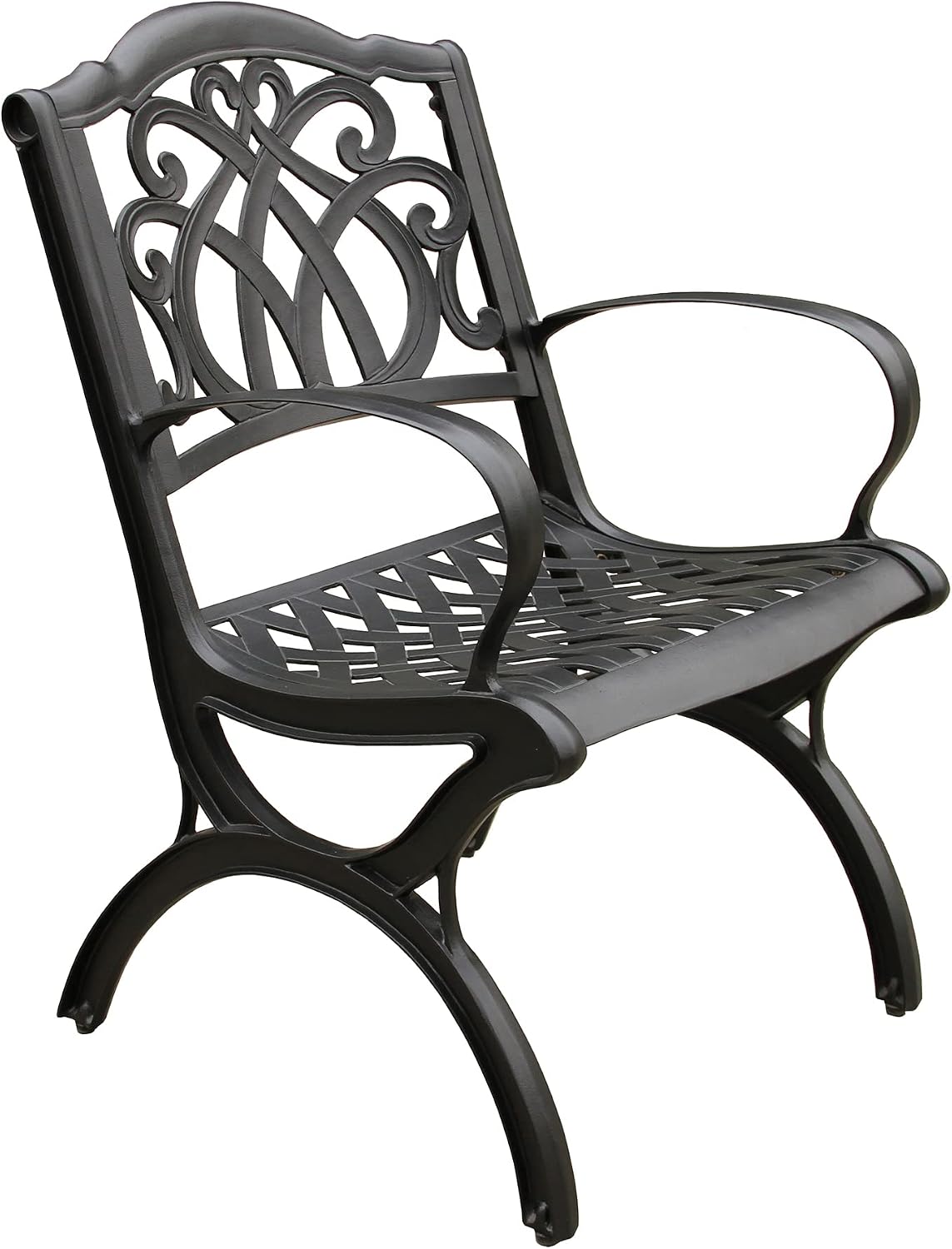 Traditional Cast Aluminum Dining Chair